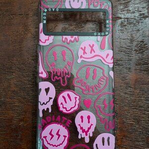 Mosnovo Phone case for Pixel 7 - Radiate Positivity Melting Smileys